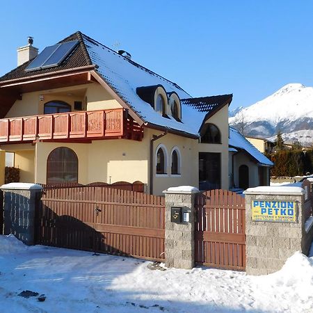 Penzion Petko Vysoké Tatry Kültér fotó