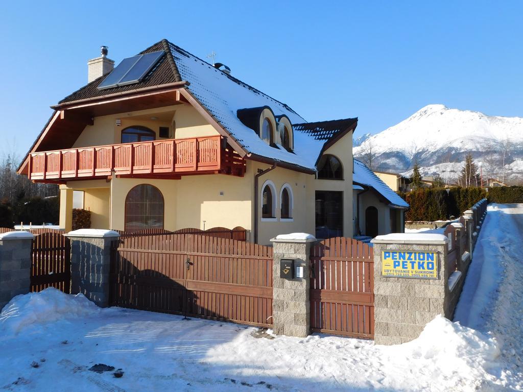 Penzion Petko Vysoké Tatry Kültér fotó